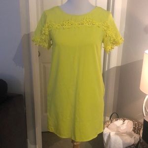 Lemon/Lime sheath dress